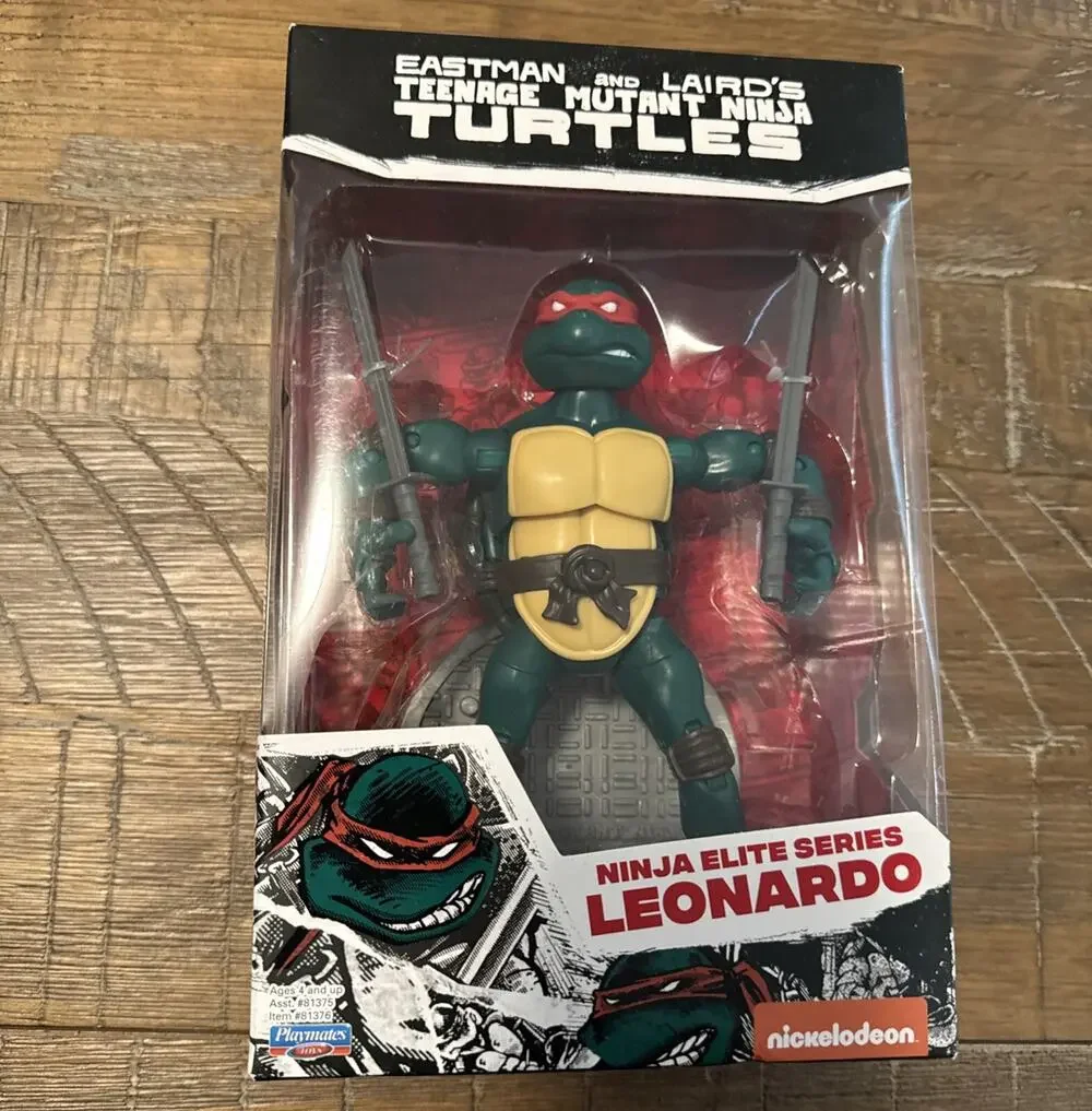 Teenage Mutant Ninja Turtles Original Comic Book Elite Series Figure LEONARDO